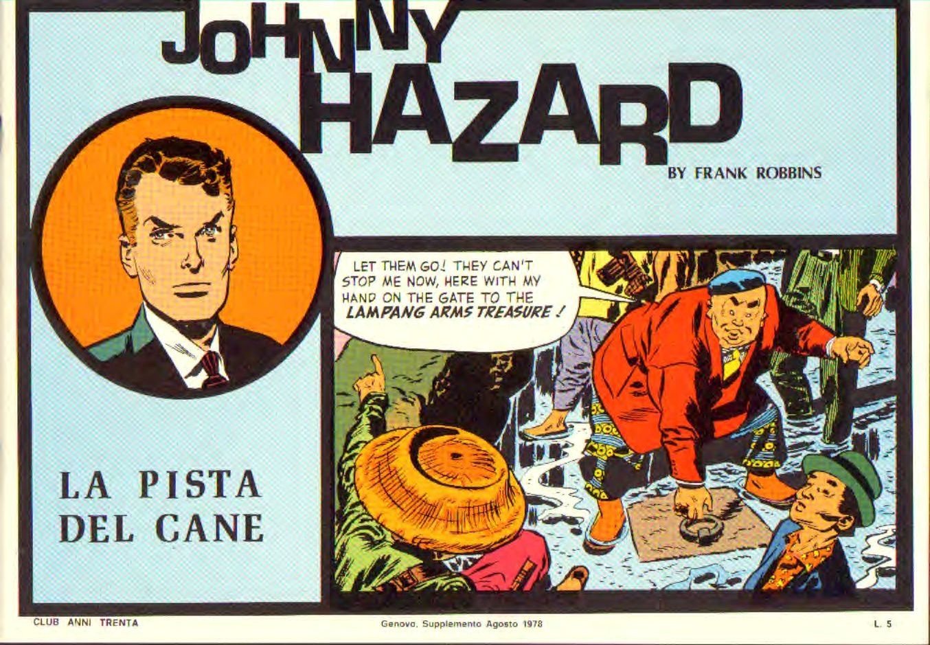 Johnny Hazard II serie colori tavole domenicali cronologica n.14