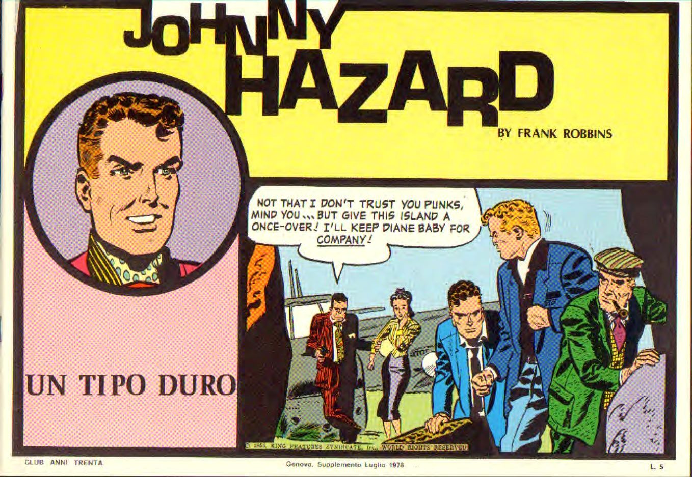 Johnny Hazard II serie colori tavole domenicali cronologica n.16