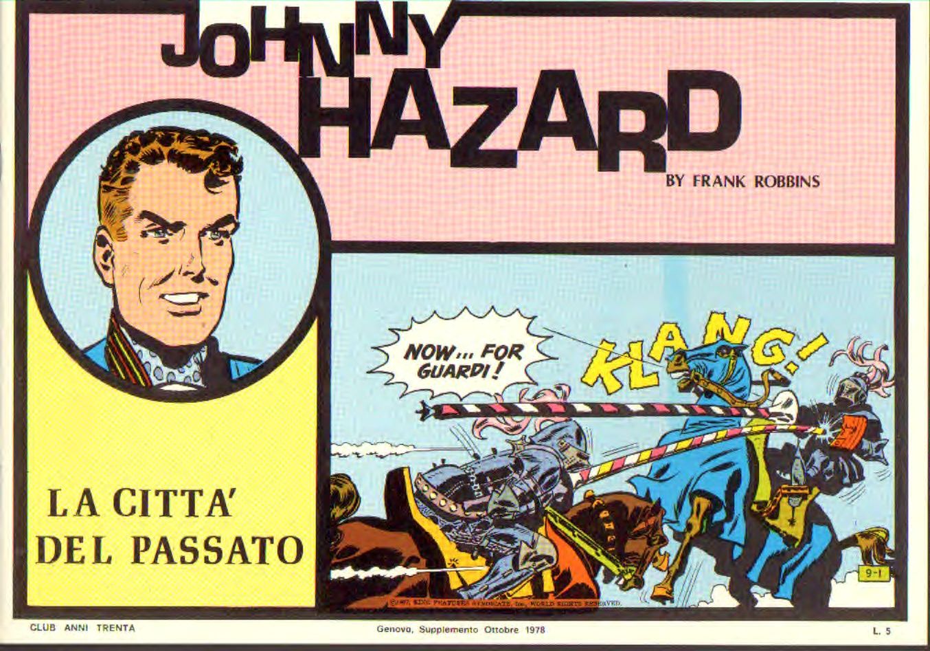 Johnny Hazard II serie colori tavole domenicali cronologica n.19