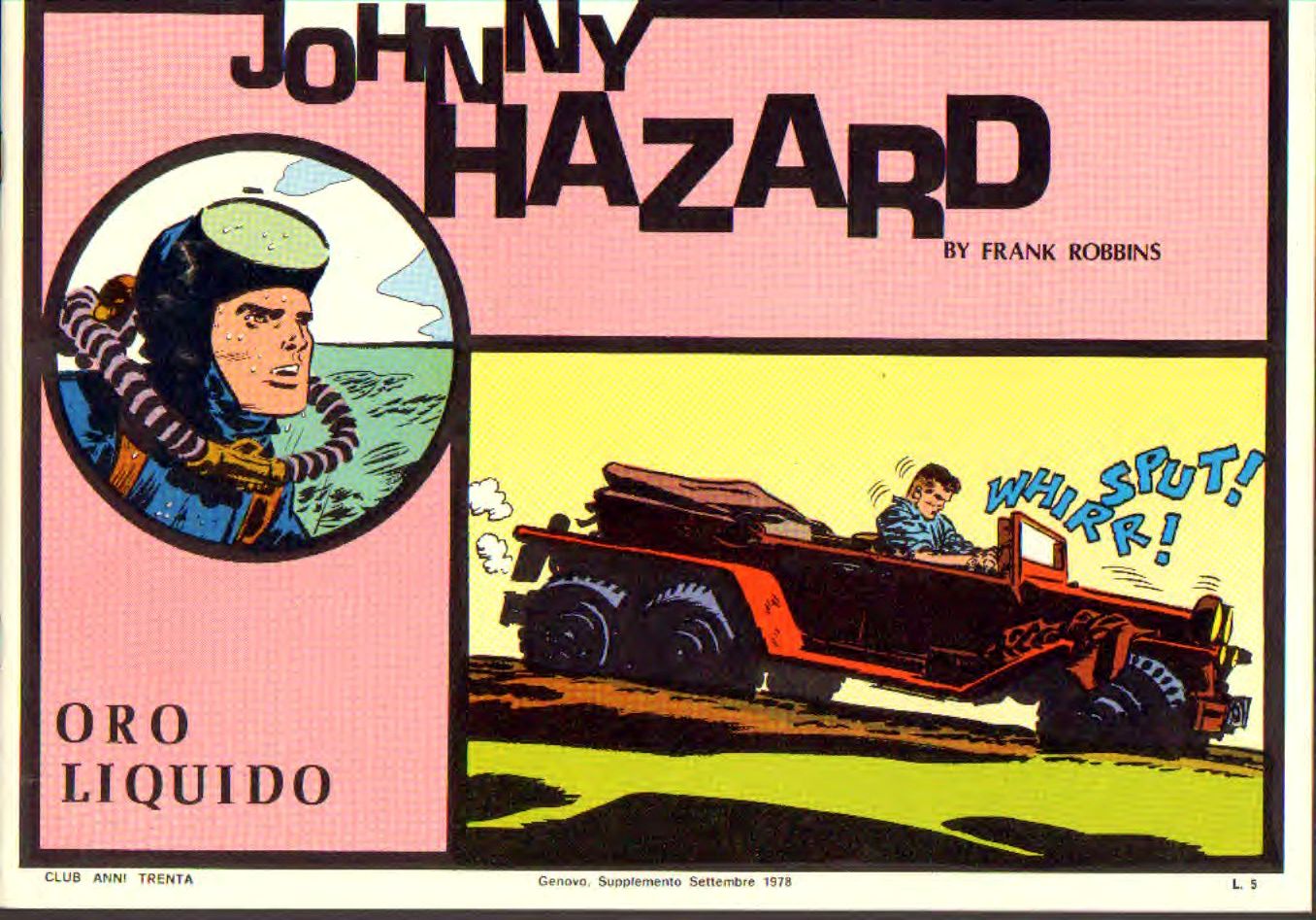 Johnny Hazard II serie colori tavole domenicali cronologica n.22