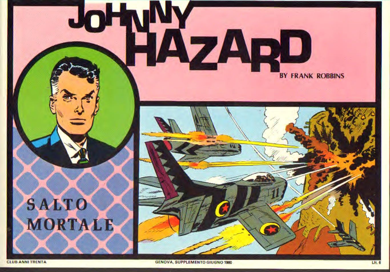 Johnny Hazard II serie colori tavole domenicali cronologica n.24