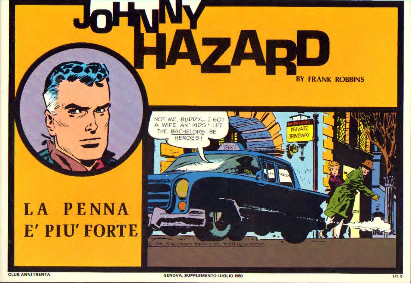 Johnny Hazard II serie colori tavole domenicali cronologica n.27