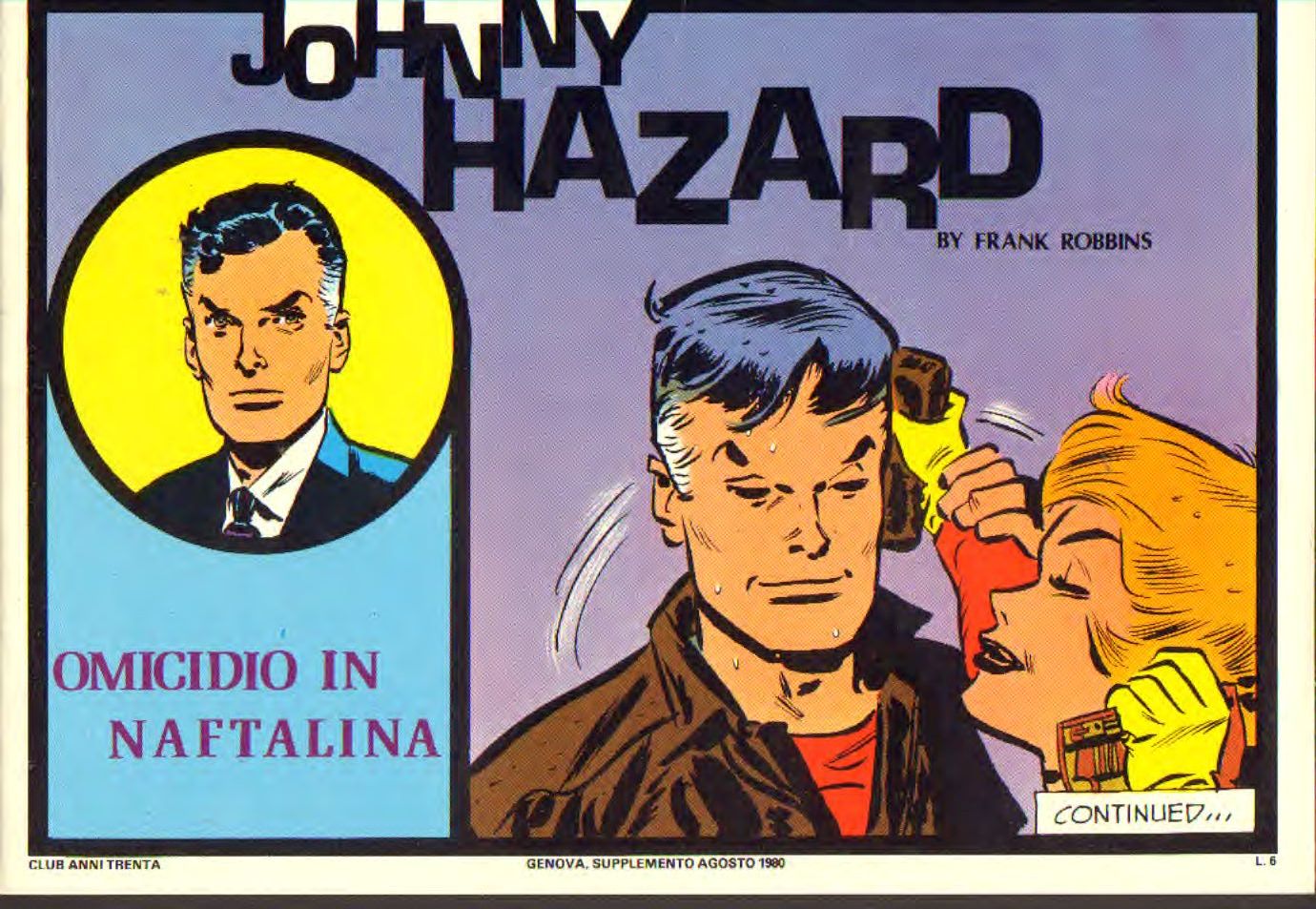 Johnny Hazard II serie colori tavole domenicali cronologica n.28