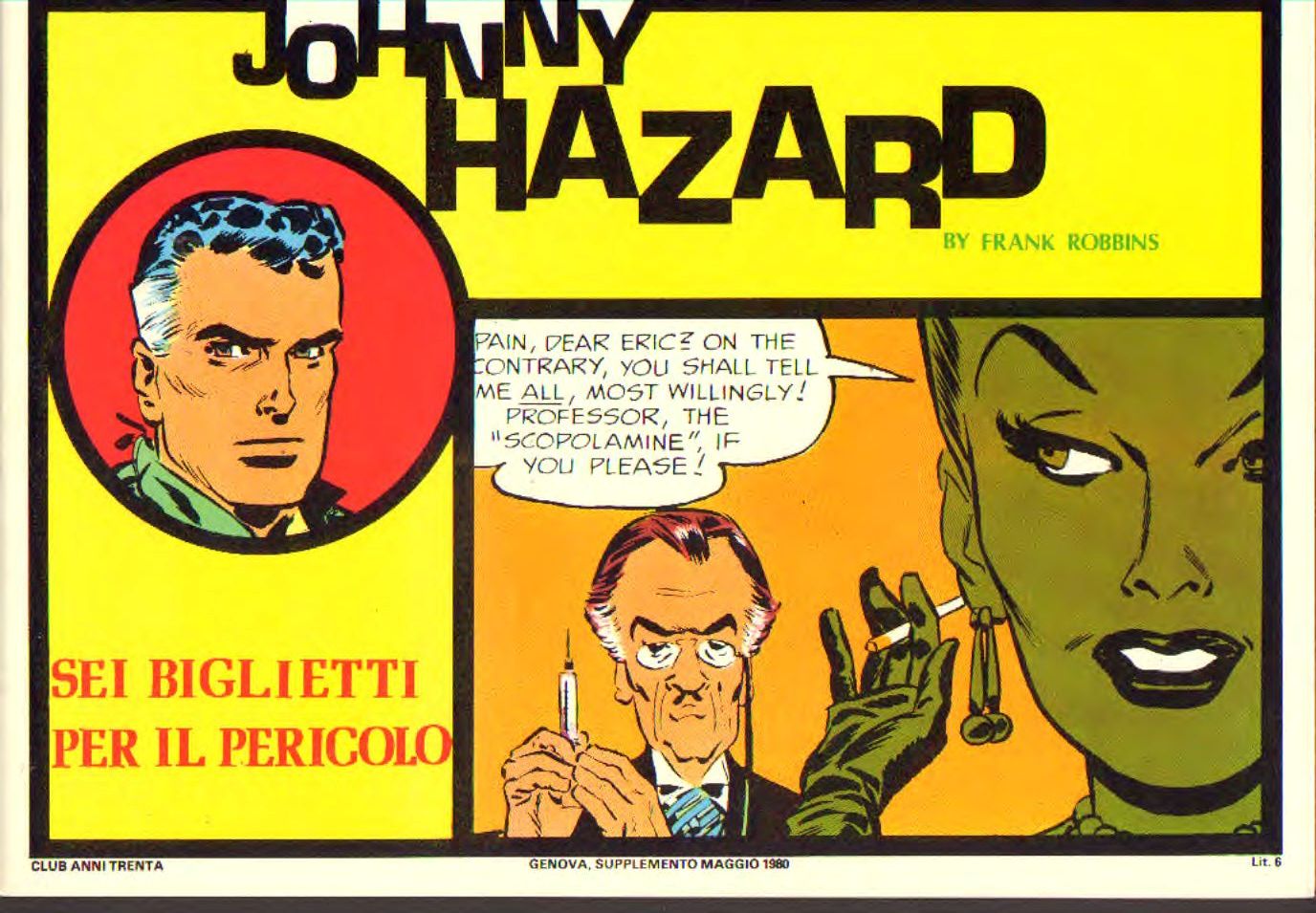 Johnny Hazard II serie colori tavole domenicali cronologica n.29