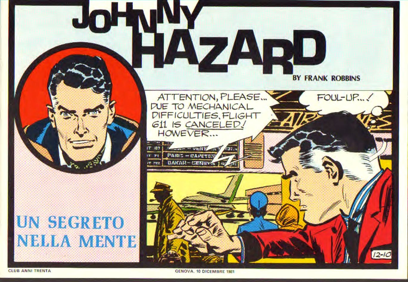 Johnny Hazard II serie colori tavole domenicali cronologica n.41