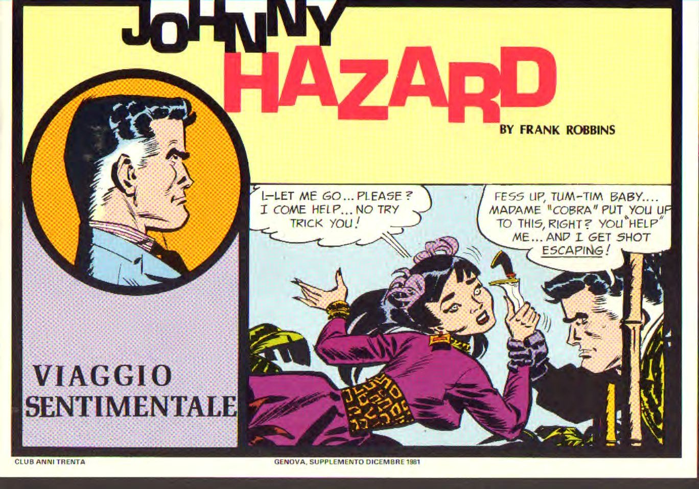 Johnny Hazard II serie colori tavole domenicali cronologica n.42