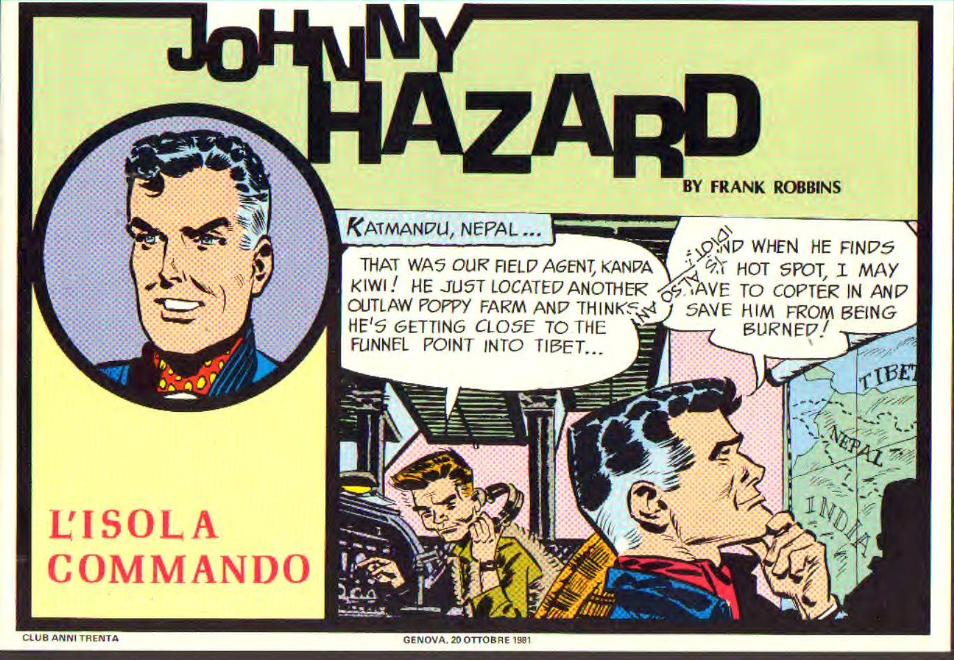 Johnny Hazard II serie colori tavole domenicali cronologica n.44