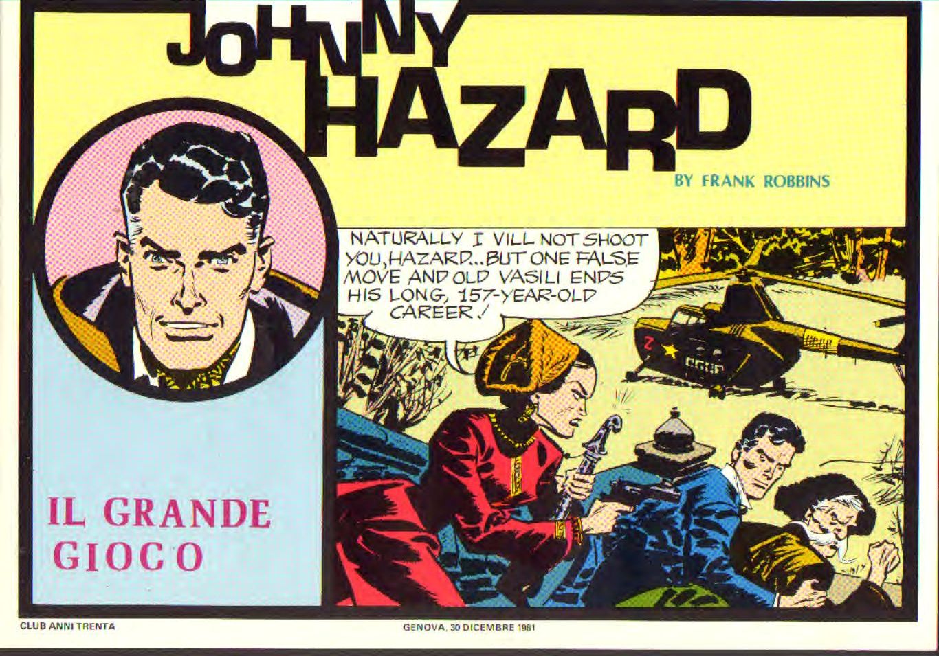 Johnny Hazard II serie colori tavole domenicali cronologica n.46