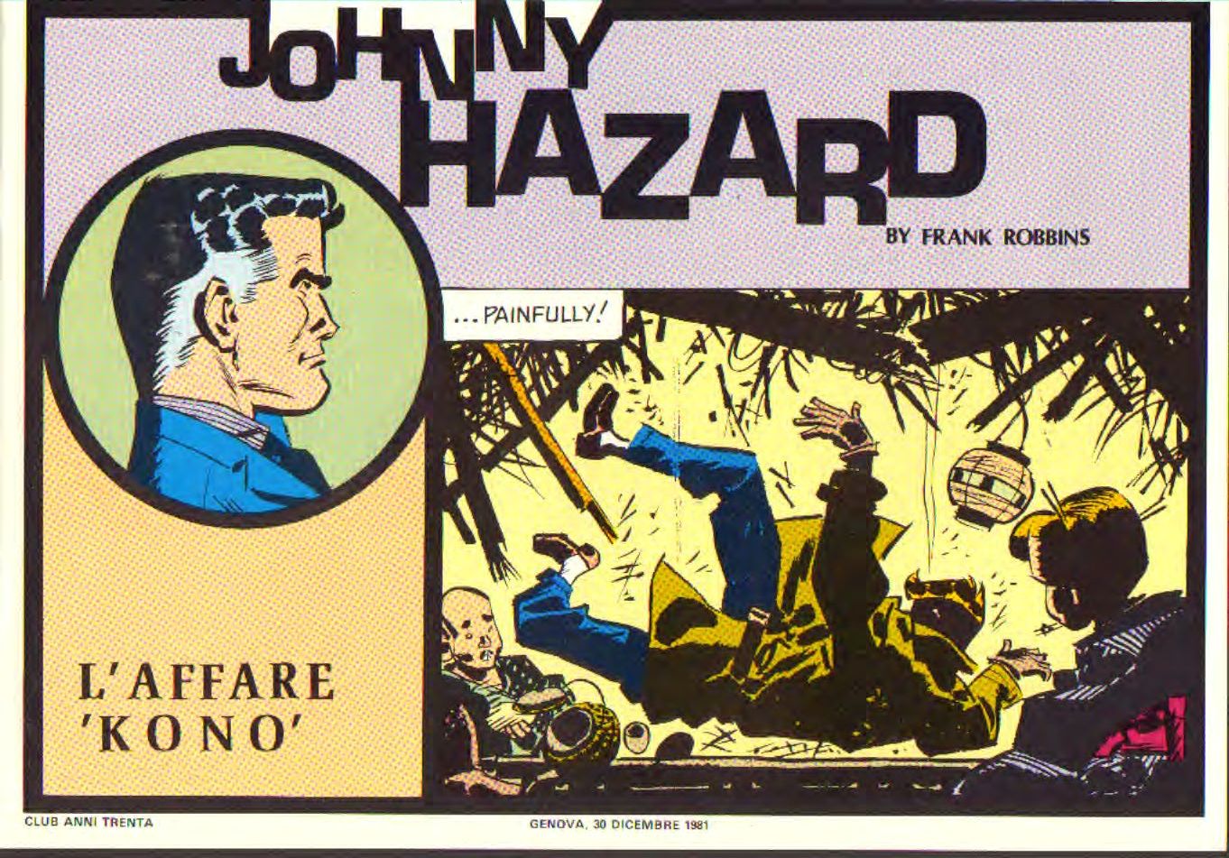 Johnny Hazard II serie colori tavole domenicali cronologica n.48