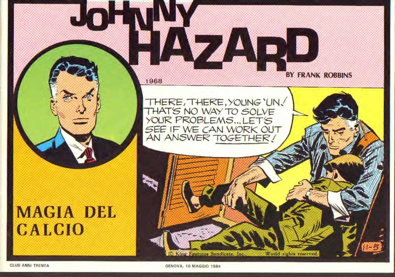 Johnny Hazard II serie colori tavole domenicali cronologica n.56