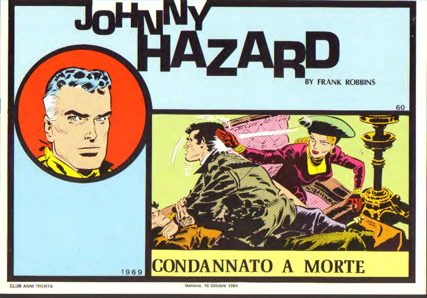 Johnny Hazard II serie colori tavole domenicali cronologica n.60