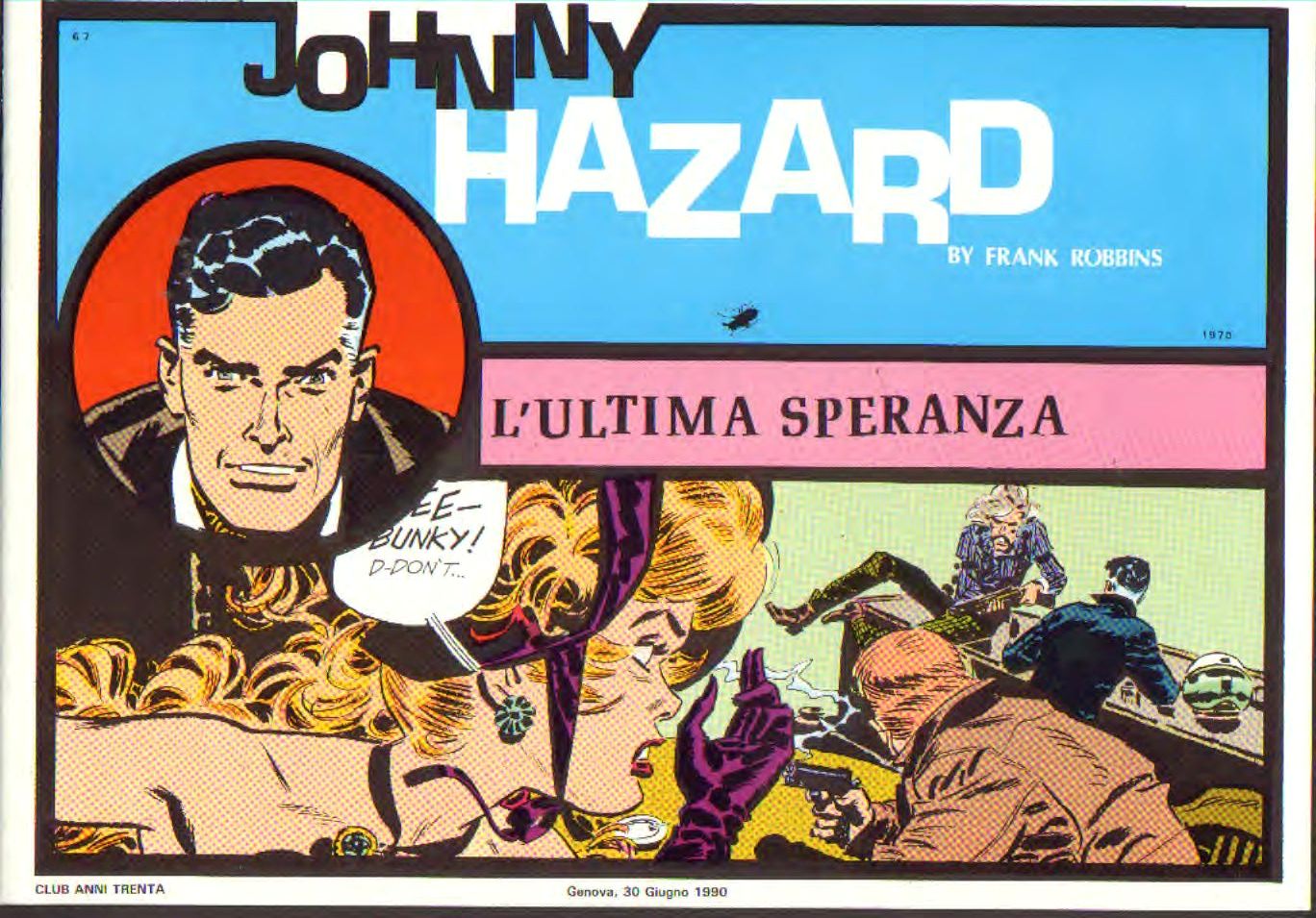 Johnny Hazard II serie colori tavole domenicali cronologica n.67