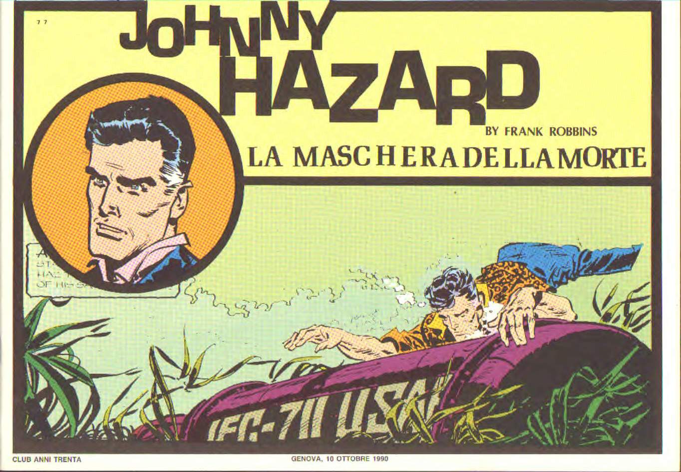 Johnny Hazard II serie colori tavole domenicali cronologica n.77