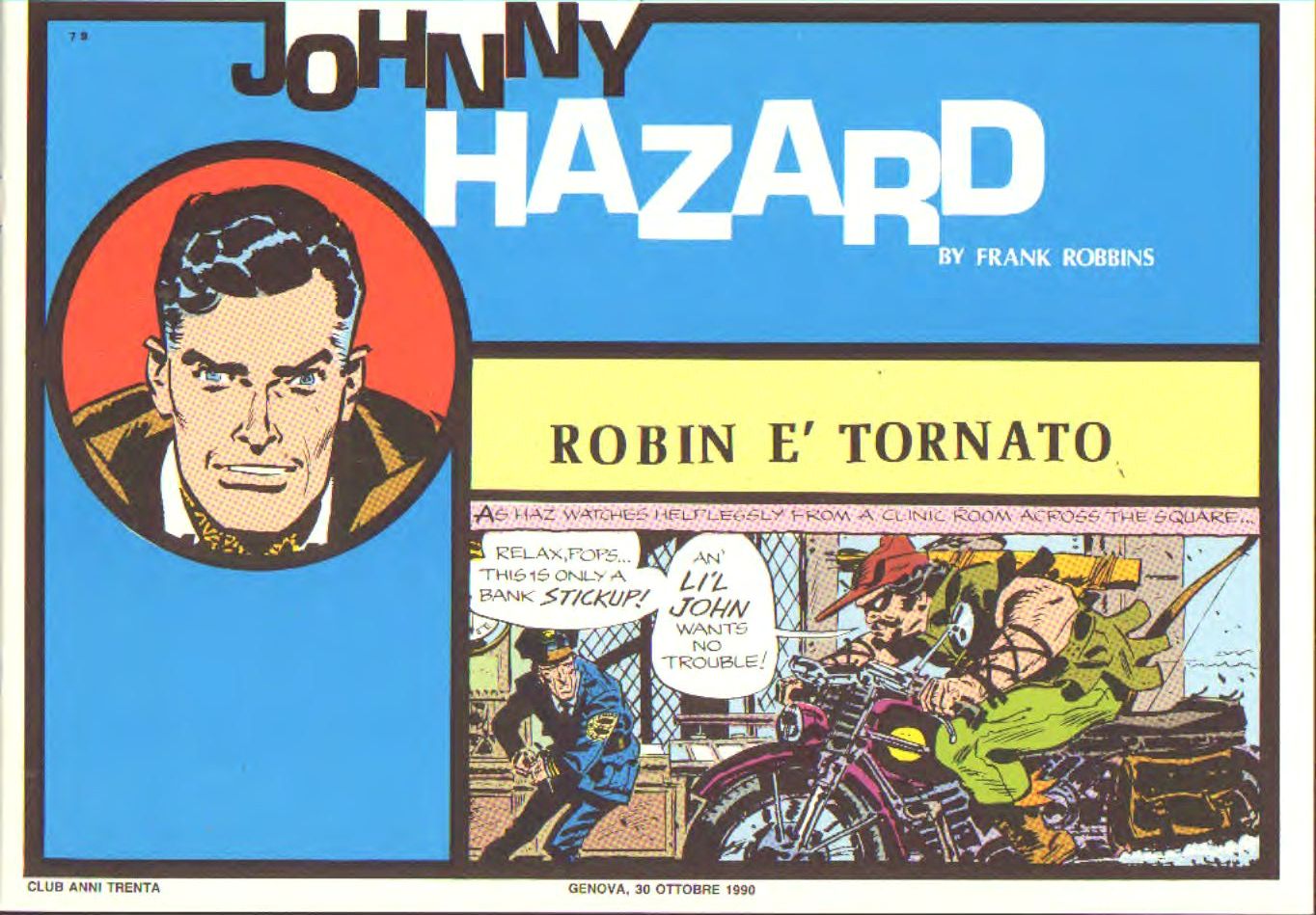 Johnny Hazard II serie colori tavole domenicali cronologica n.79