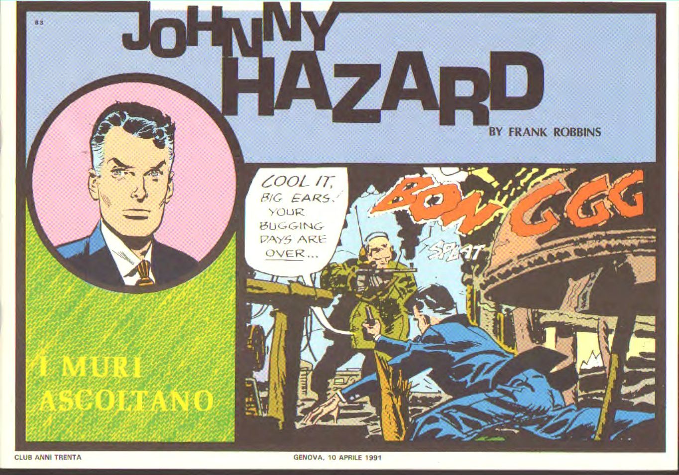 Johnny Hazard II serie colori tavole domenicali cronologica n.83