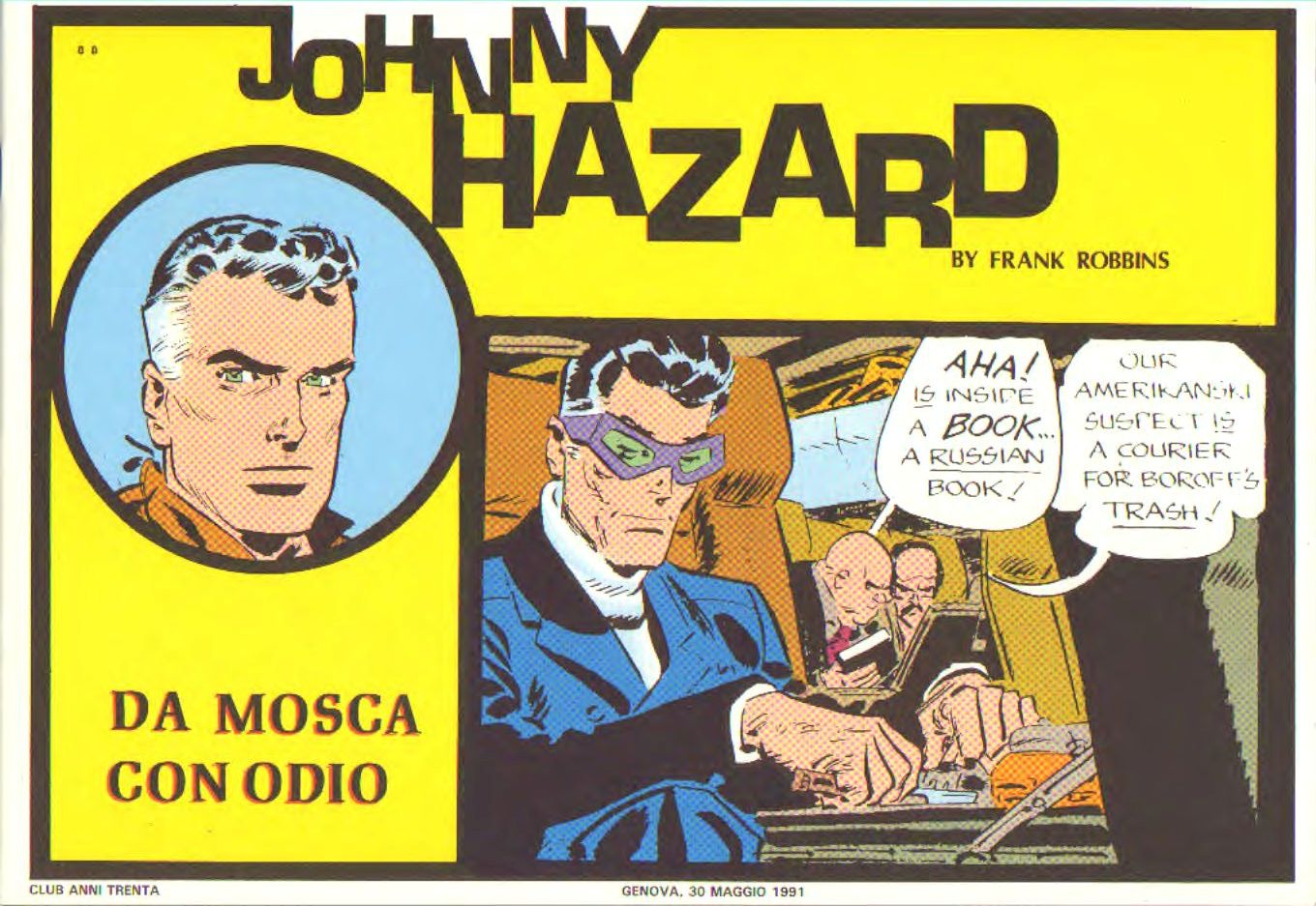 Johnny Hazard II serie colori tavole domenicali cronologica n.88