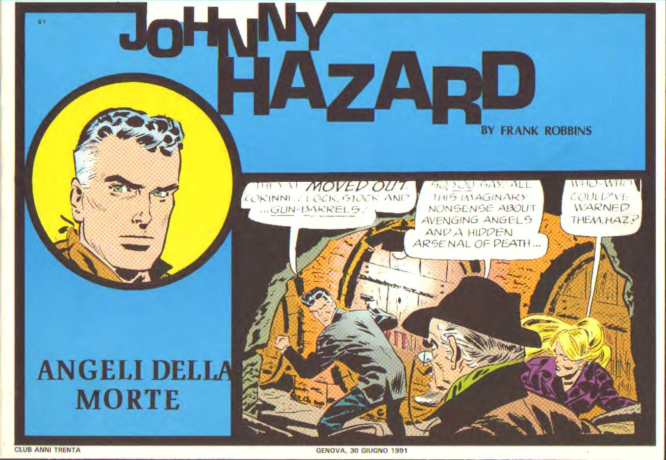 Johnny Hazard II serie colori tavole domenicali cronologica n.91