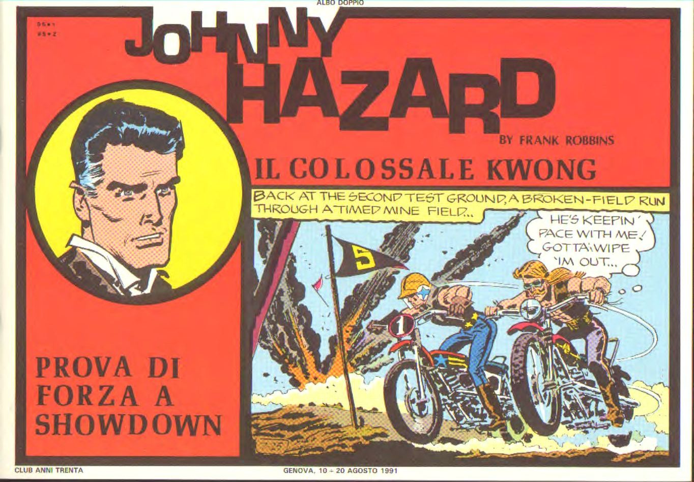 Johnny Hazard II serie colori tavole domenicali cronologica n.95