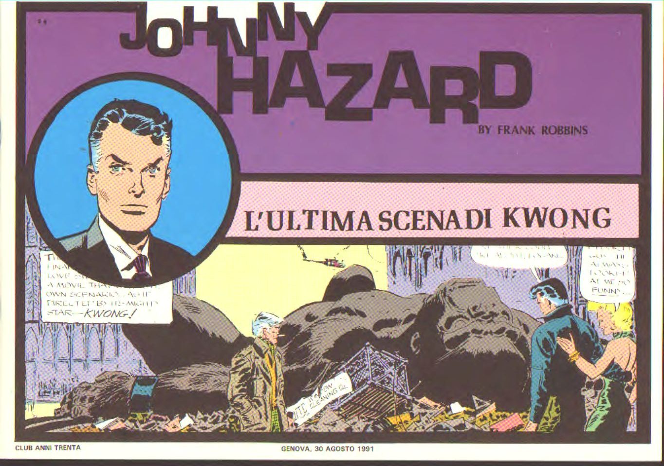 Johnny Hazard II serie colori tavole domenicali cronologica n.96