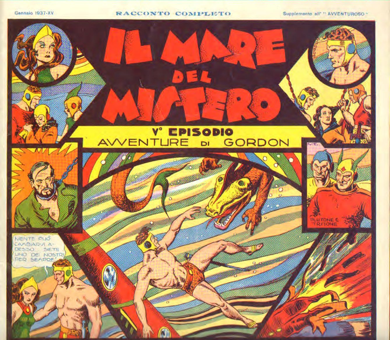 Il mare del mistero - Avventure di Gordon