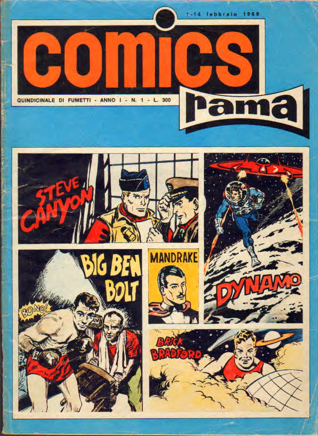 Comics rama 1-4 sequenza