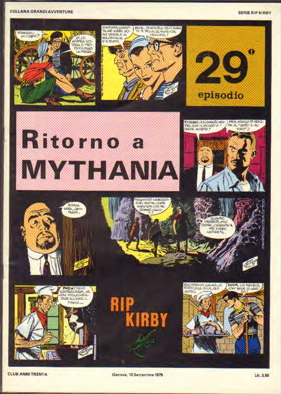 Rip Kirby - Ritorno a Mythania