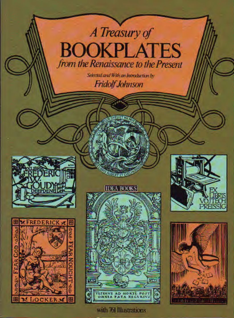 A treasury of bookplates  Ex Libris