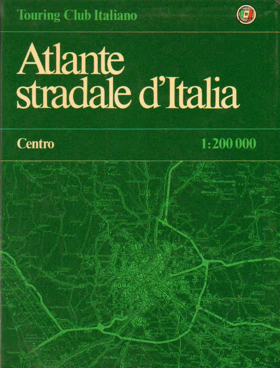 Atlante stradale d'Italia nord-centro-sud 3 volumi