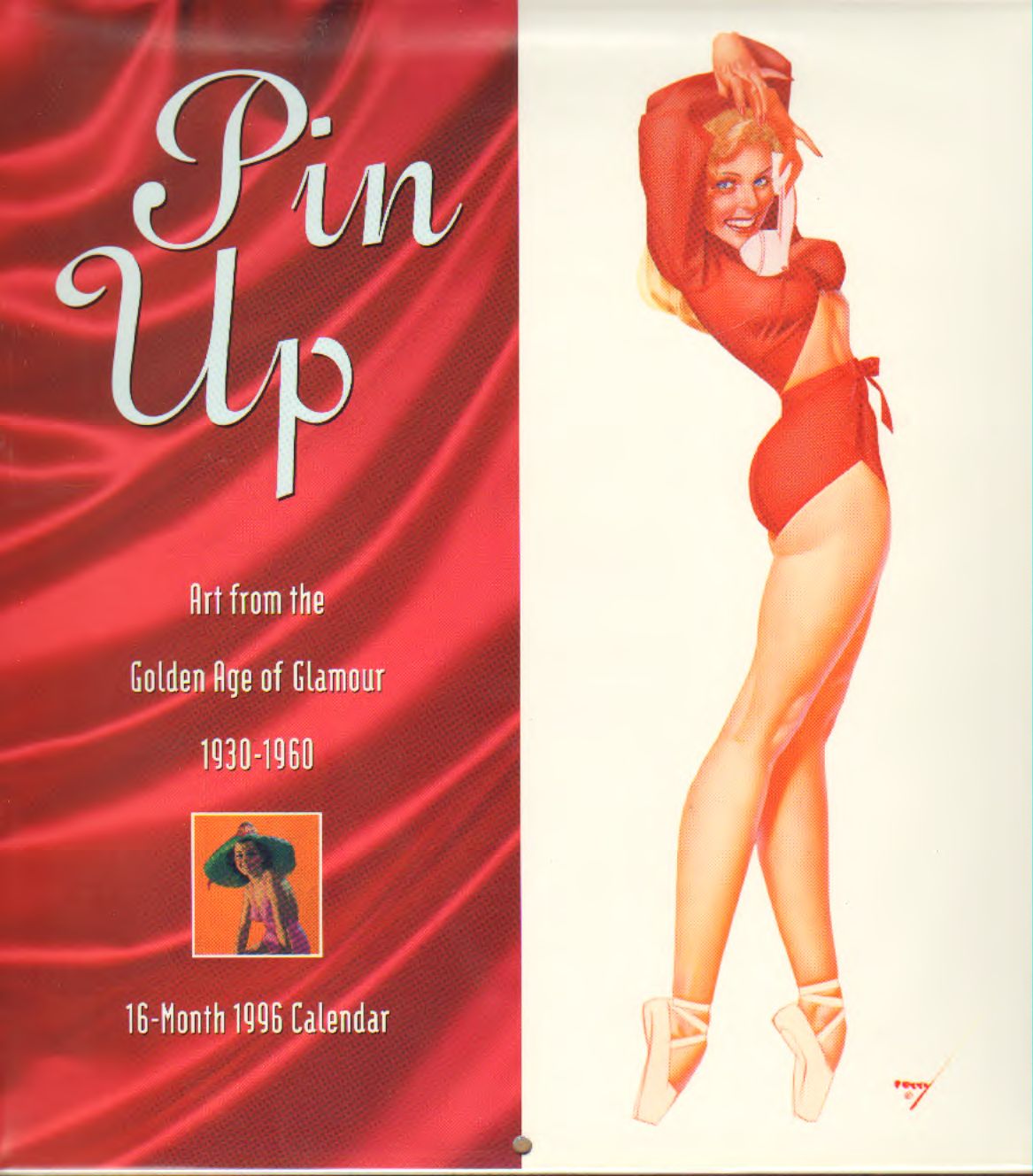 AA.VV - Pin Up Golden Age of Glamour  16 Month 1996 Calendar