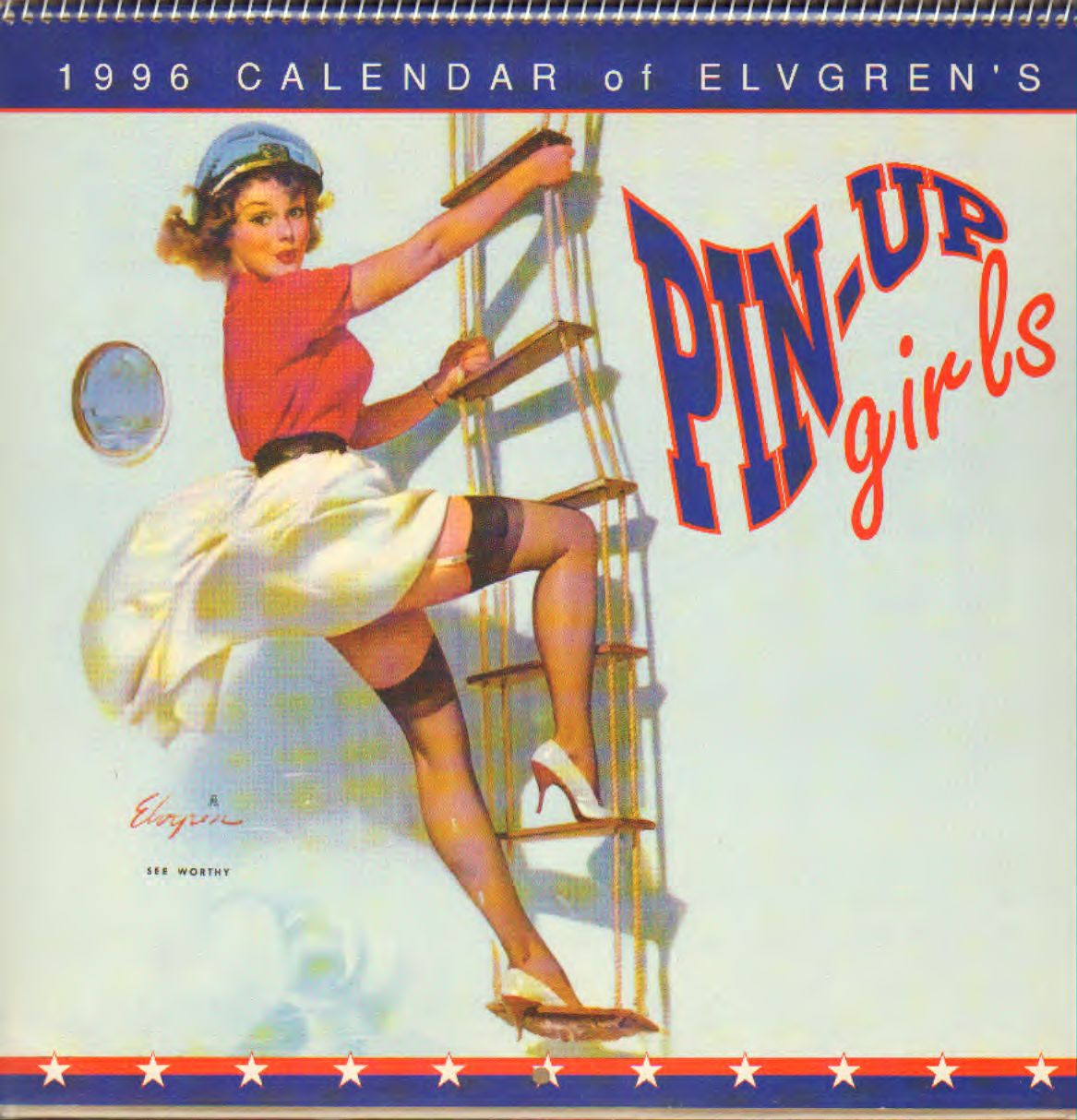 Elvgren - Pin-Up Girls Calendar 1996