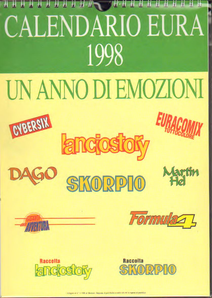 AAVV - Calendario Eura 1998