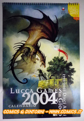 Calendario Lucca Games 2004