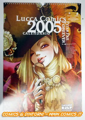 Calendario Lucca Comics 2005 - Peter Pan Forever