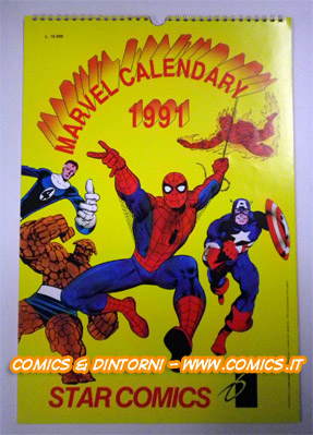 AAVV - Marvel Calendary 1991