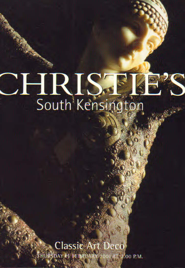 Christie's classic art deco  London 2001