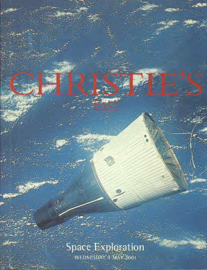 Christie's space exploration  New York 2001