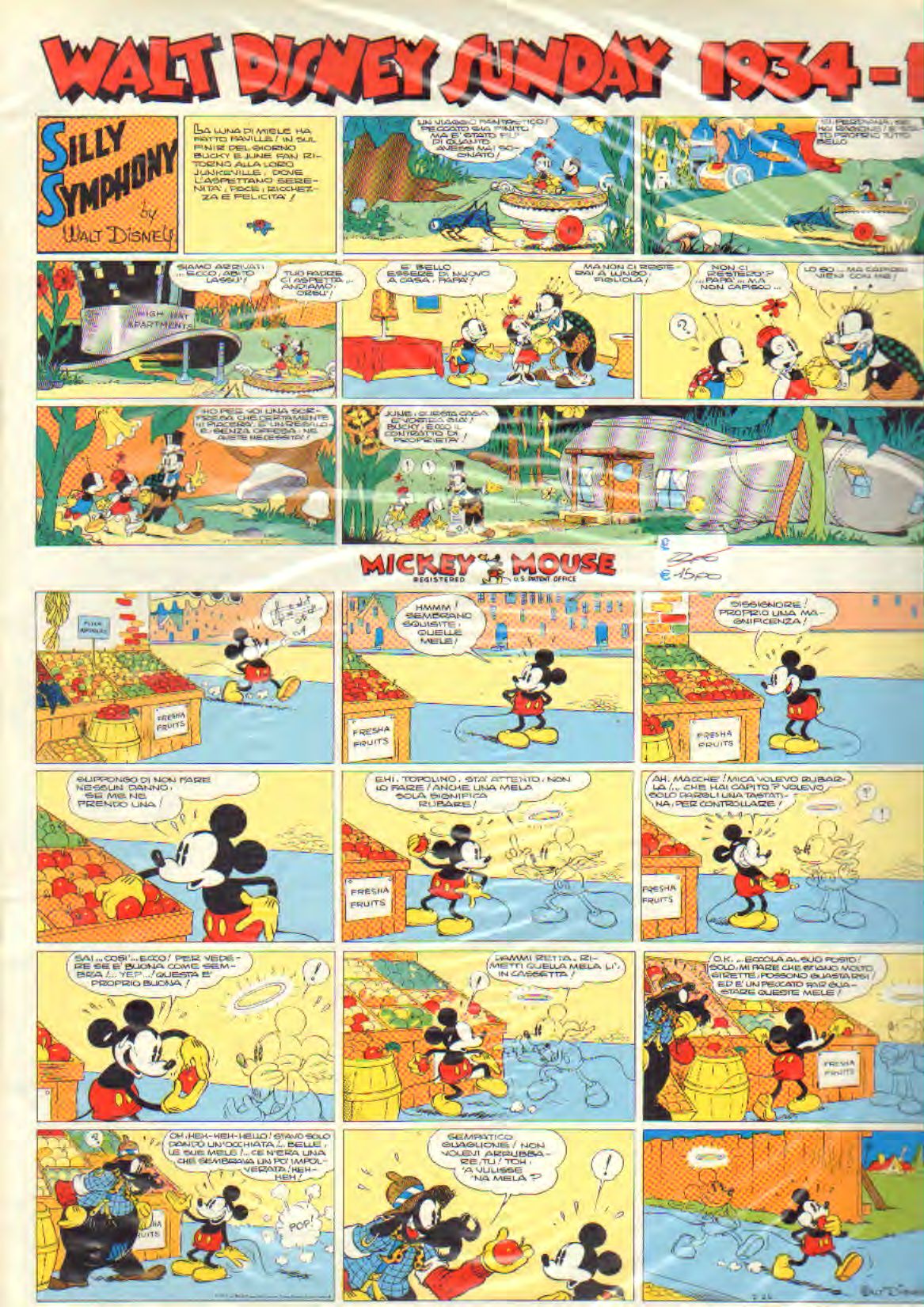 Silly Symphonies e Mickey Mouse (1934/1) - 32 p