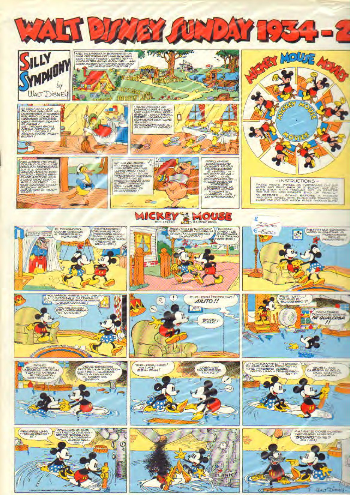 Silly Symphonies e Mickey Mouse (1934/2) - 32 p