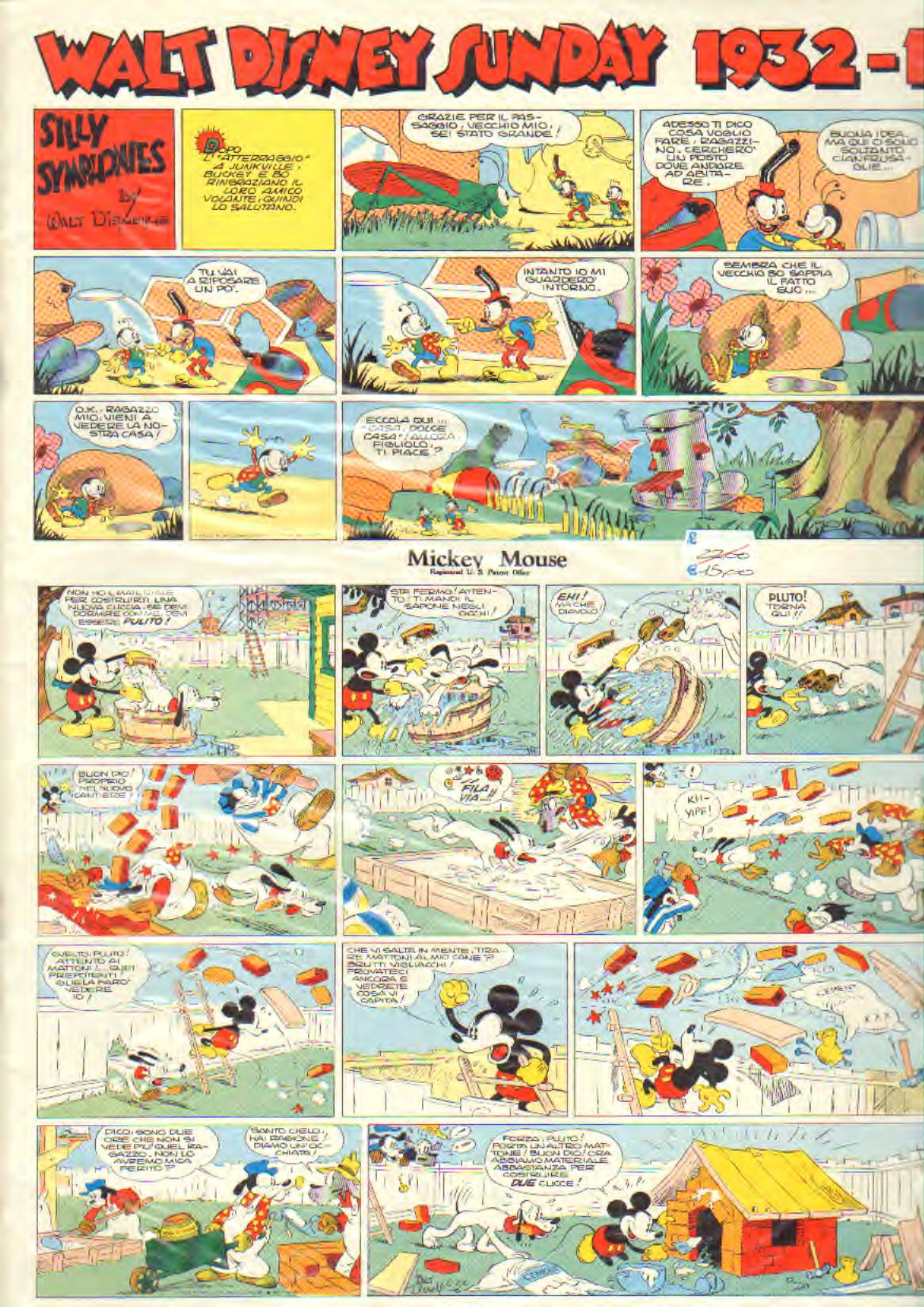 Silly Symphonies e Mickey Mouse (1932/1) - 32 p