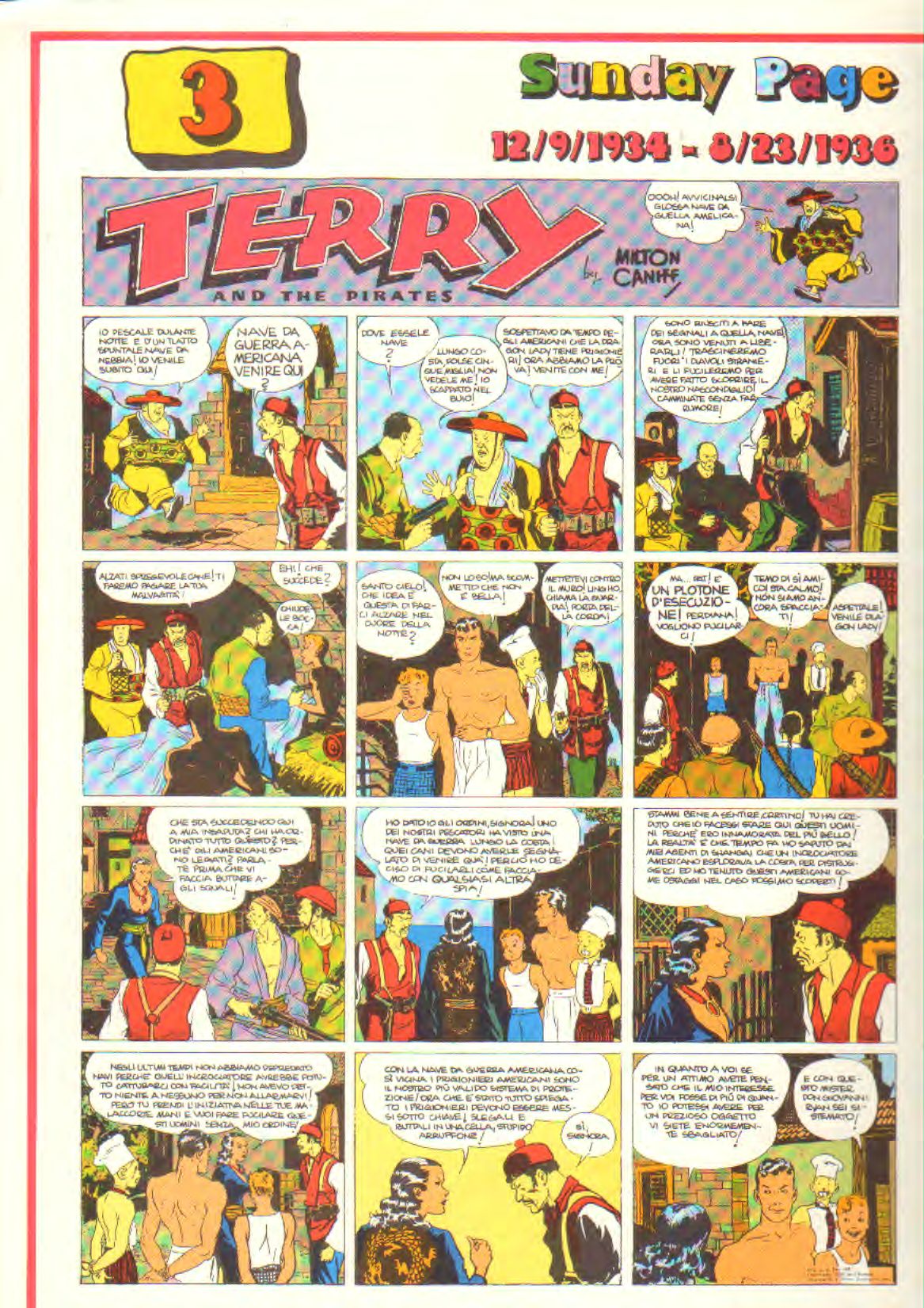 TERRY E I PIRATI Parte 3 - 16 p