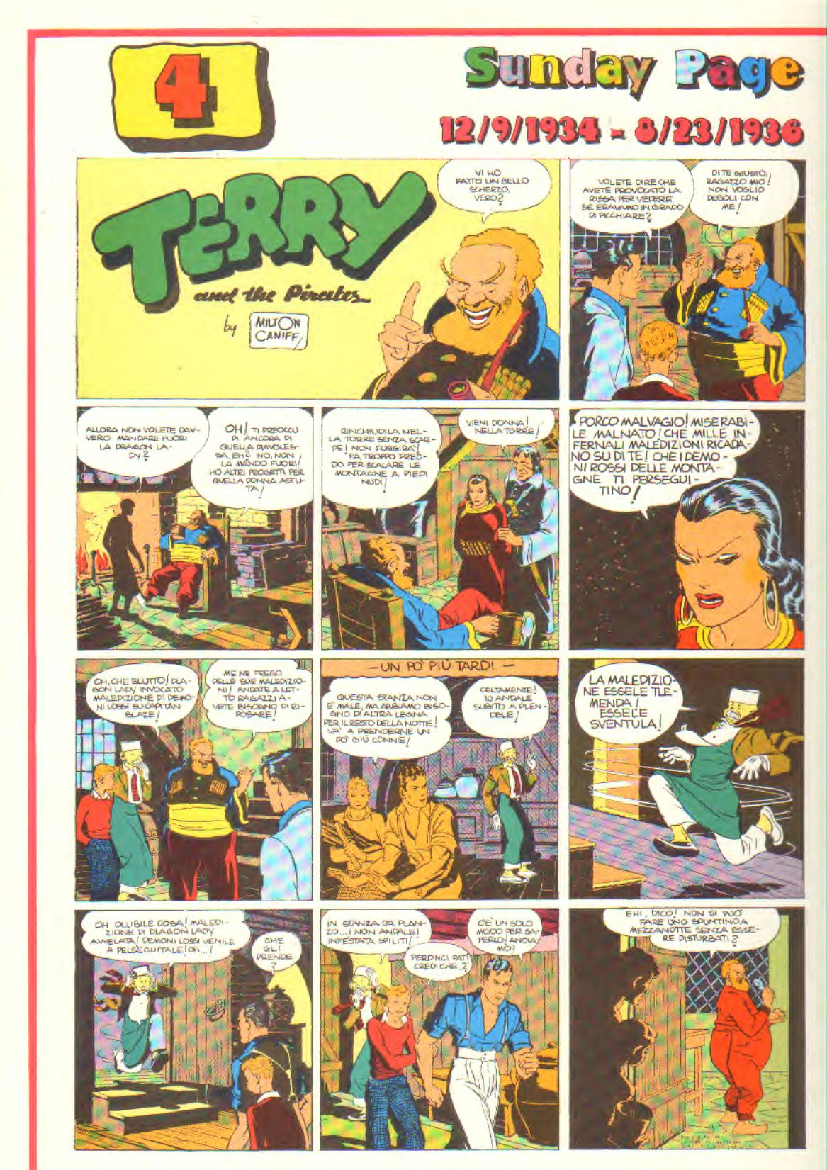 TERRY E I PIRATI Parte 4 - 16 p