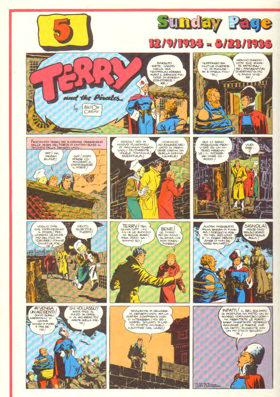 TERRY E I PIRATI Parte 5 - 16 p