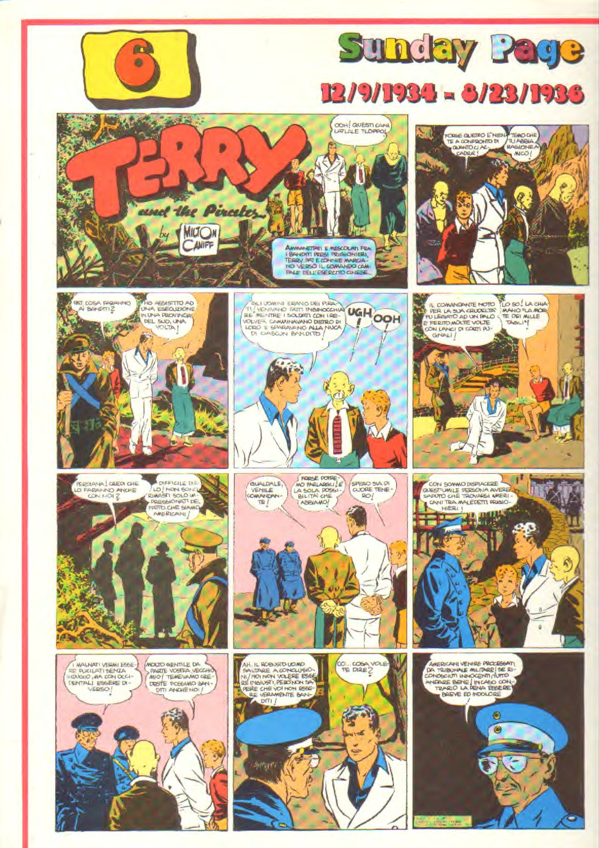 TERRY E I PIRATI Parte 6 - 16 p