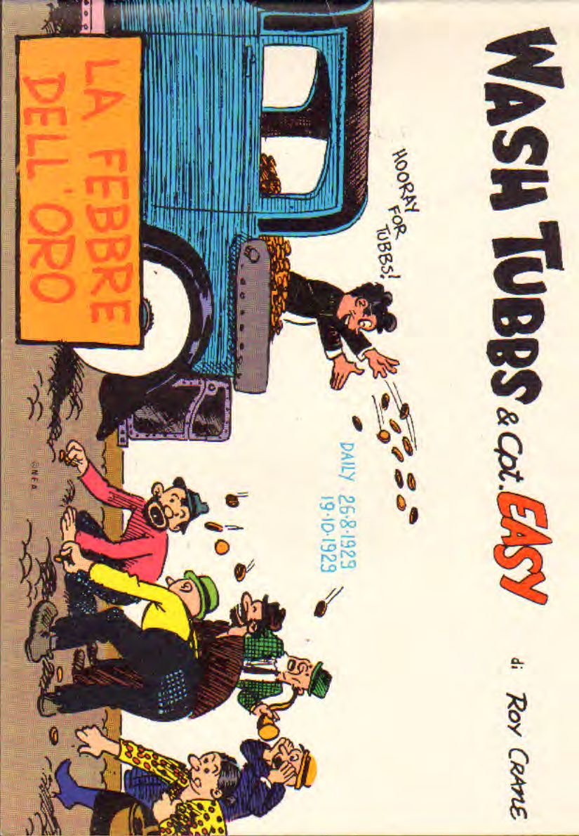 WASH TUBBS & CPT EASY La febbre delloro - 24 p