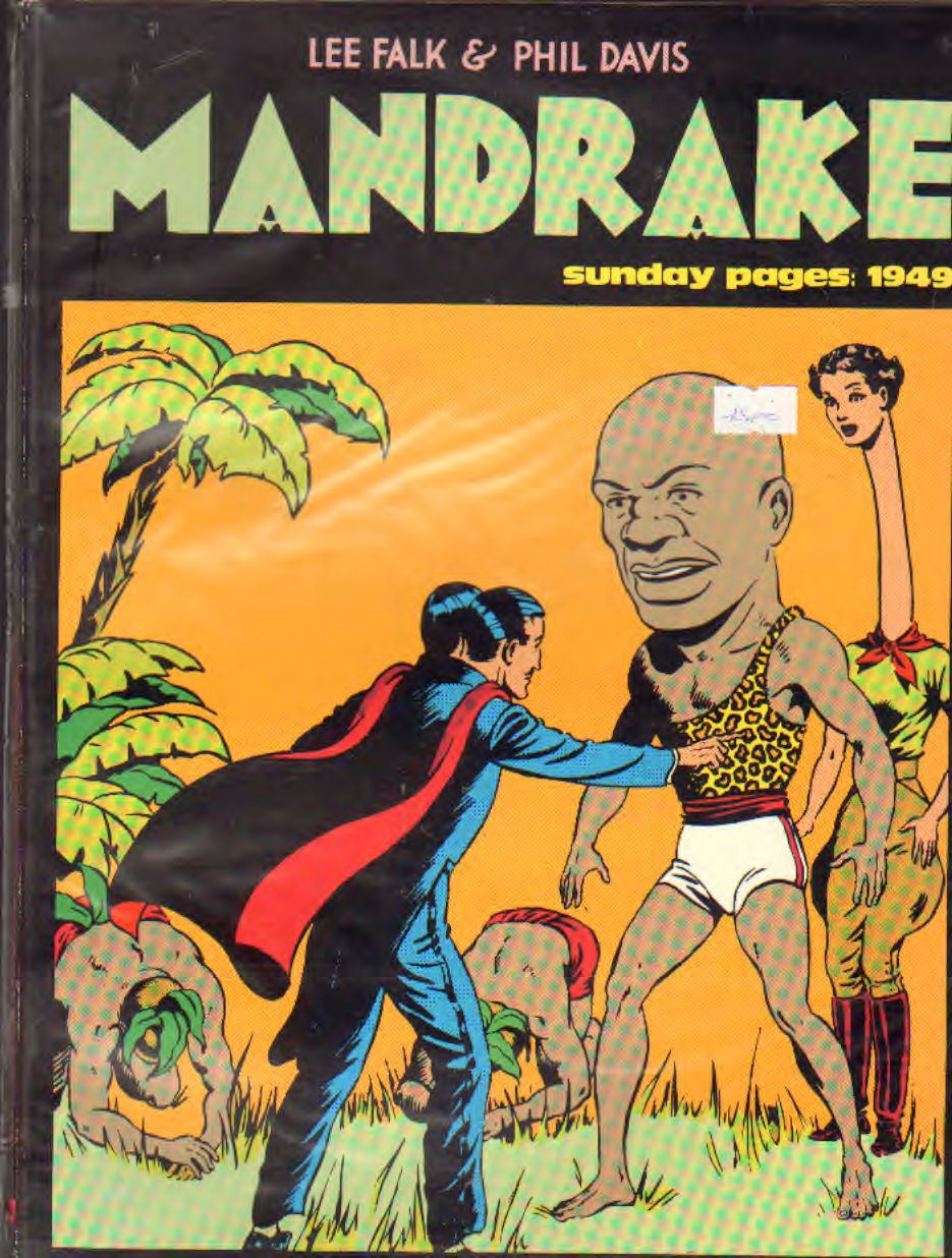 MANDRAKE 1949 (tavole domenicali) di Falk e Davis - 4 col -