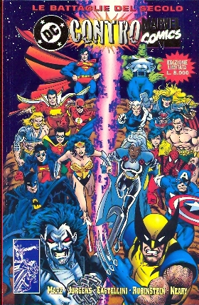 DC vs Marvel n. 1 Limited - Firmato da Castellini