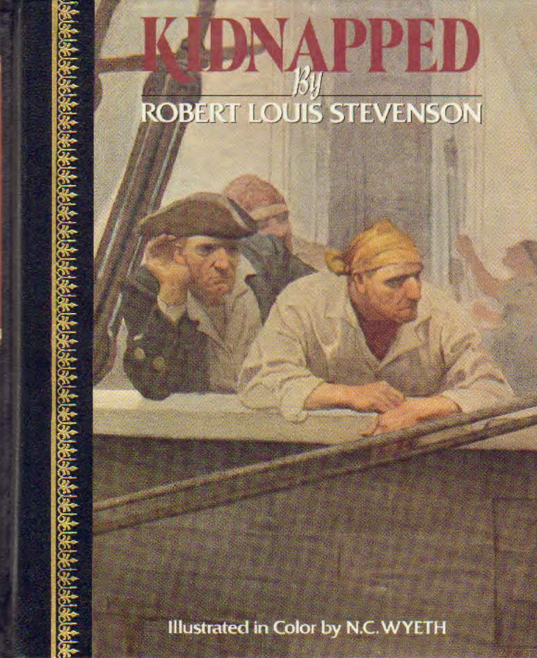 Kidnapped  R.L.Stevenson illustrato da N.C.Wyeth