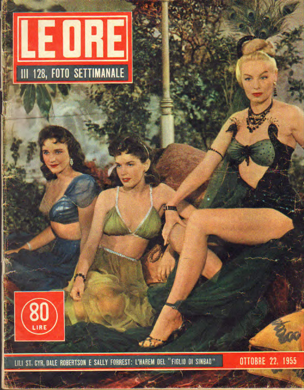 Le ore anno III n.128 del 22 ottobre 1955 (rivista per adulti)