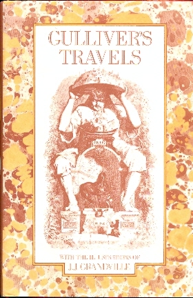 Gulliver's Travels  Jonathan Swift illustrato da J.J. Grandvill