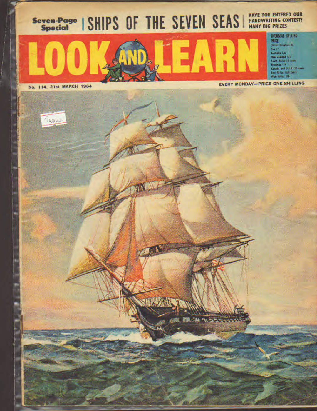 Look and Learn n.114 contiene illustrazioni di Tacconi